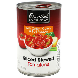 Essential Everyday EED Stewed Tomatoes, 14.5 oz