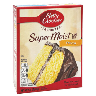 Betty Crocker Betty Crocker Yellow Cake Mix Supermoist, 15.25 oz