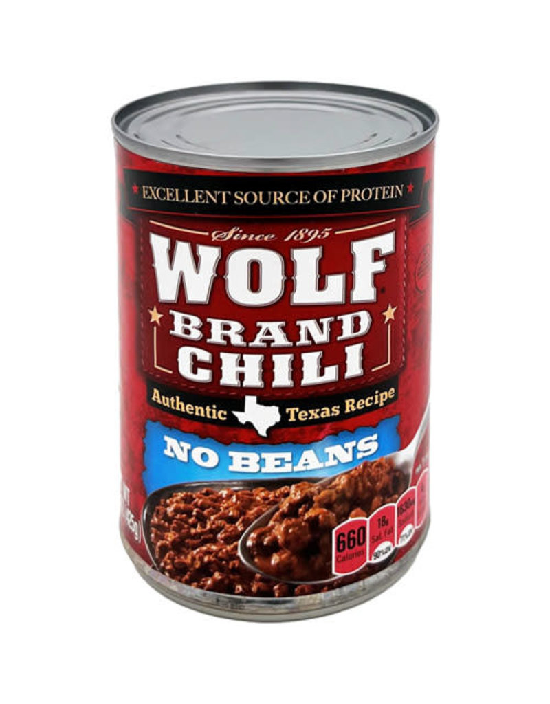 Wolf Brand Wolf Brand Chili, 15 oz, 12 ct