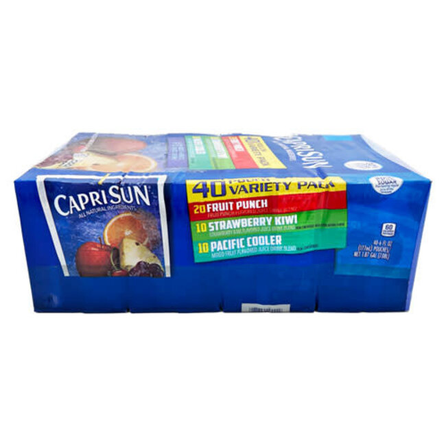 Capri Sun Variety Pack, 10 ct, (Pack of 4)