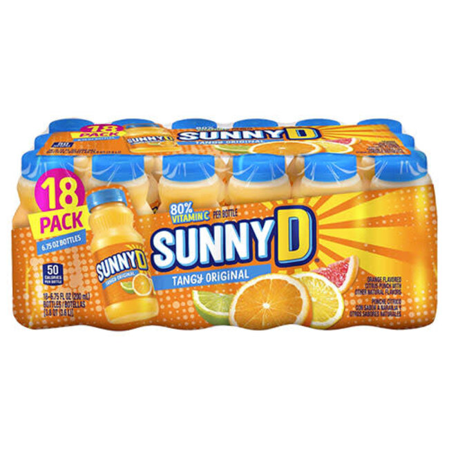 Sunny Delight Tangy Original, 6.72 oz, 18 ct