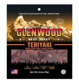 Glenwood Glenwood Teriyaki Beef Jerky, 2.5 oz
