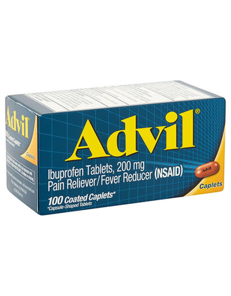 Advil Advil Ibuprofen Caplets, 100 ct