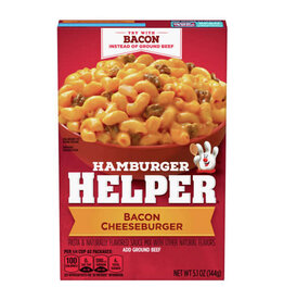 Hamburger Helper Hamburger Helper Bacon Cheeseburger Macaroni, 5.1 oz, 12 ct