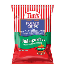 Tim's Cascade Tim's Jalapeno Chips , 1.5 oz, 48 ct