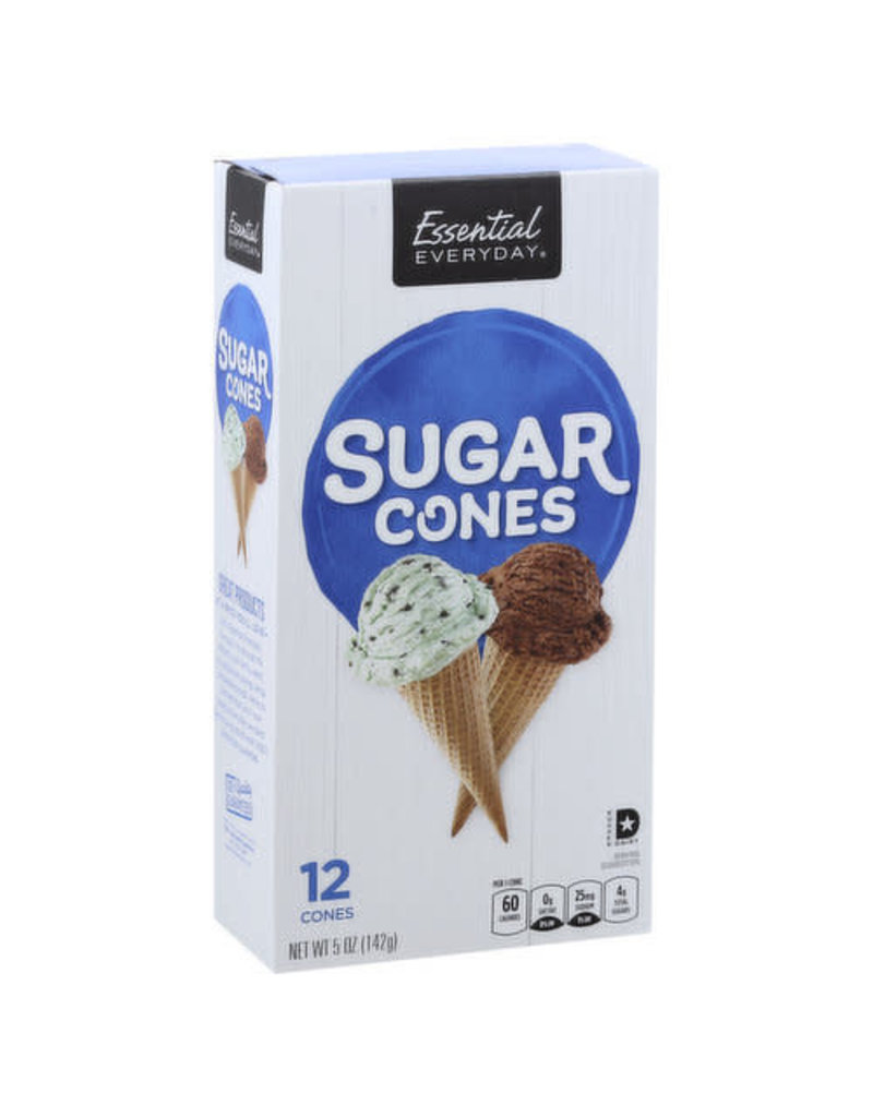 Essential Everyday EED Cone Sugar, 12 ct (Pack of 12)