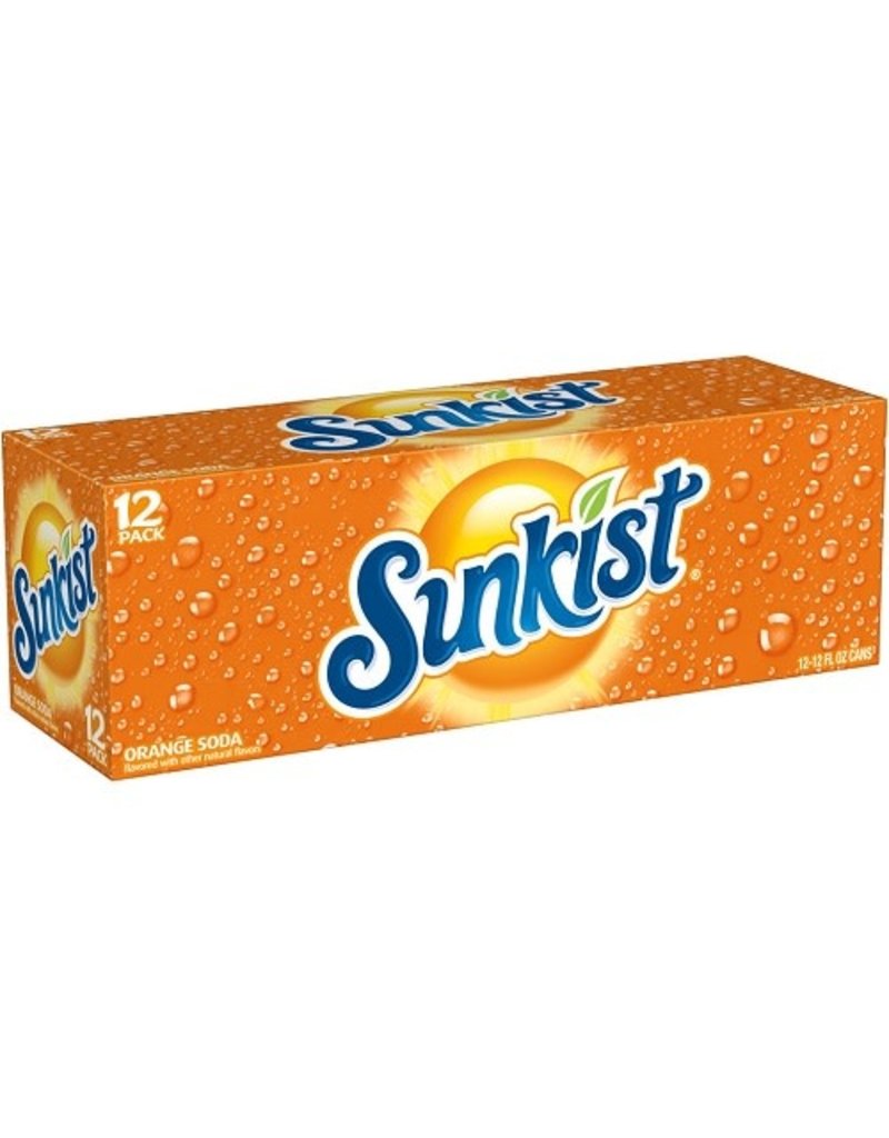 Sunkist Sunkist Orange, 12 oz, 2-12 ct