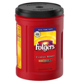 Folgers Folgers Ground Coffee Classic Roast, 43.5 oz