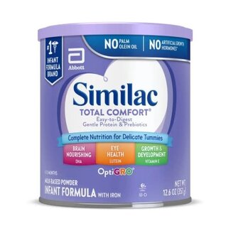 Similac Similac Total Comfort Powder Baby Formula, 12.6 oz, 6ct