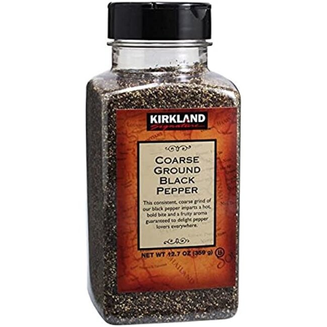 thumbnail interactive-video image 1 of Kirkland Signature Coarse Ground Black Pepper - 12.7 Oz - Gluten Free 1 of 3