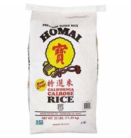 Homai Homai Calrose Fancy Rice, 25 lb