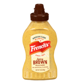 French's French's Mustard Spicy Brown, 12 oz