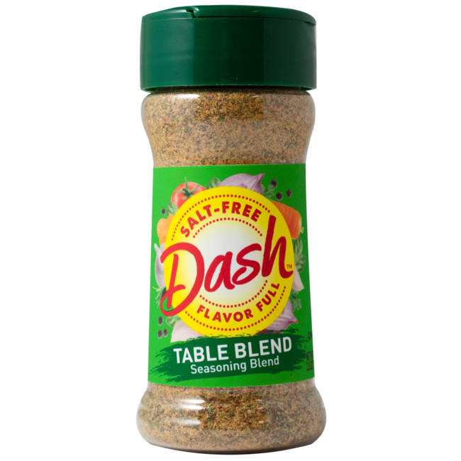 Mrs Dash Salt Substitute Table Blend, 2.5 oz, 12 ct
