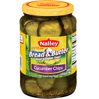 Nalley Nalley Pickles Cucumber Chips, 24 oz, 12 ct