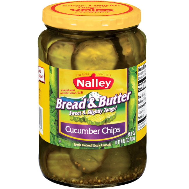 Nalley Pickles Cucumber Chips, 24 oz, 12 ct