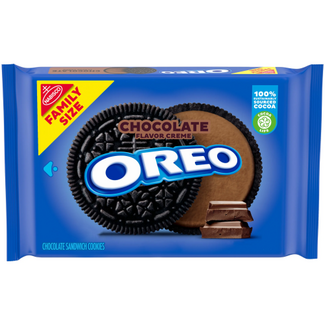Oreo Oreo Family Size Chocolate Cream, 18.71 oz, 12 ct