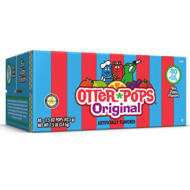 Otter Pops Original, 80 ct