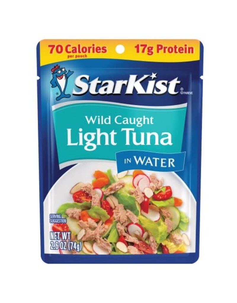 Starkist Starkist Tuna Chunk Light Water Pouch, 2.6 oz, 24 ct
