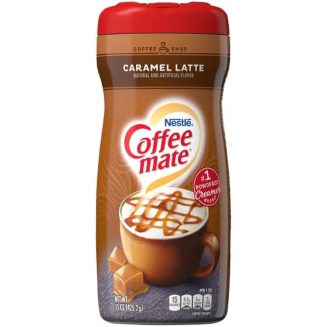 Coffeemate Caramel Macchiato Powder, 15 oz, 6 ct