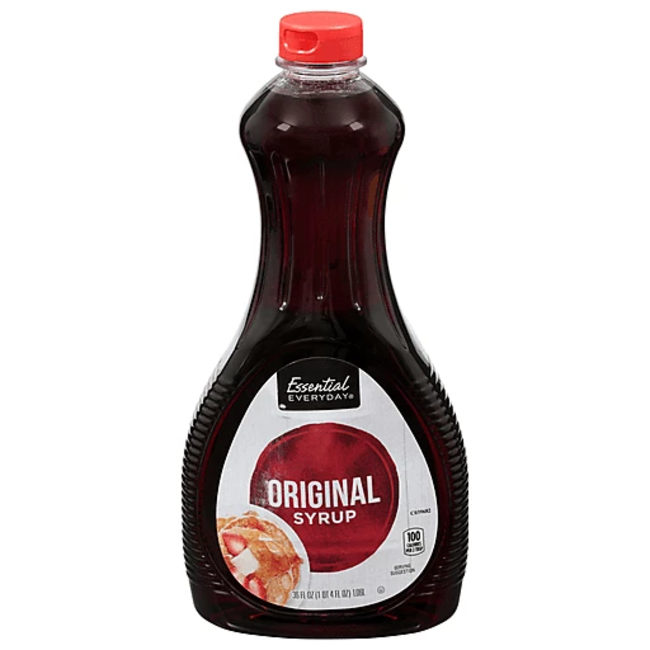 Essential Everyday Syrup Pancake & Waffle, 36 oz, 9 ct