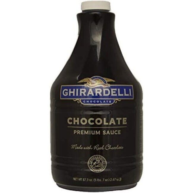 Ghirardelli Premium Chocolate Sauce, 87.3 oz