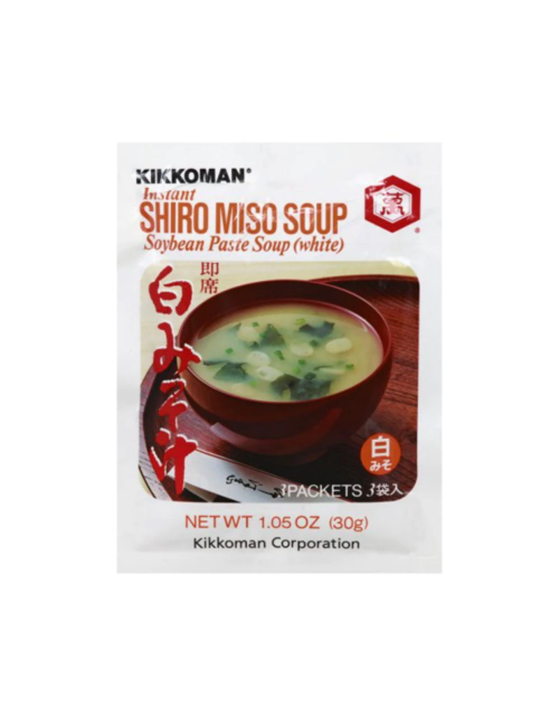 Kikkoman Kikkoman Instant Shiro Miso Soup (Soybean Paste Soup White), 1