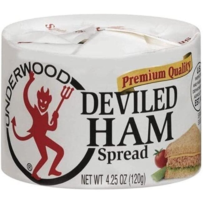 Underwood Spread Ham Deviled, 4.25 oz, 24 ct