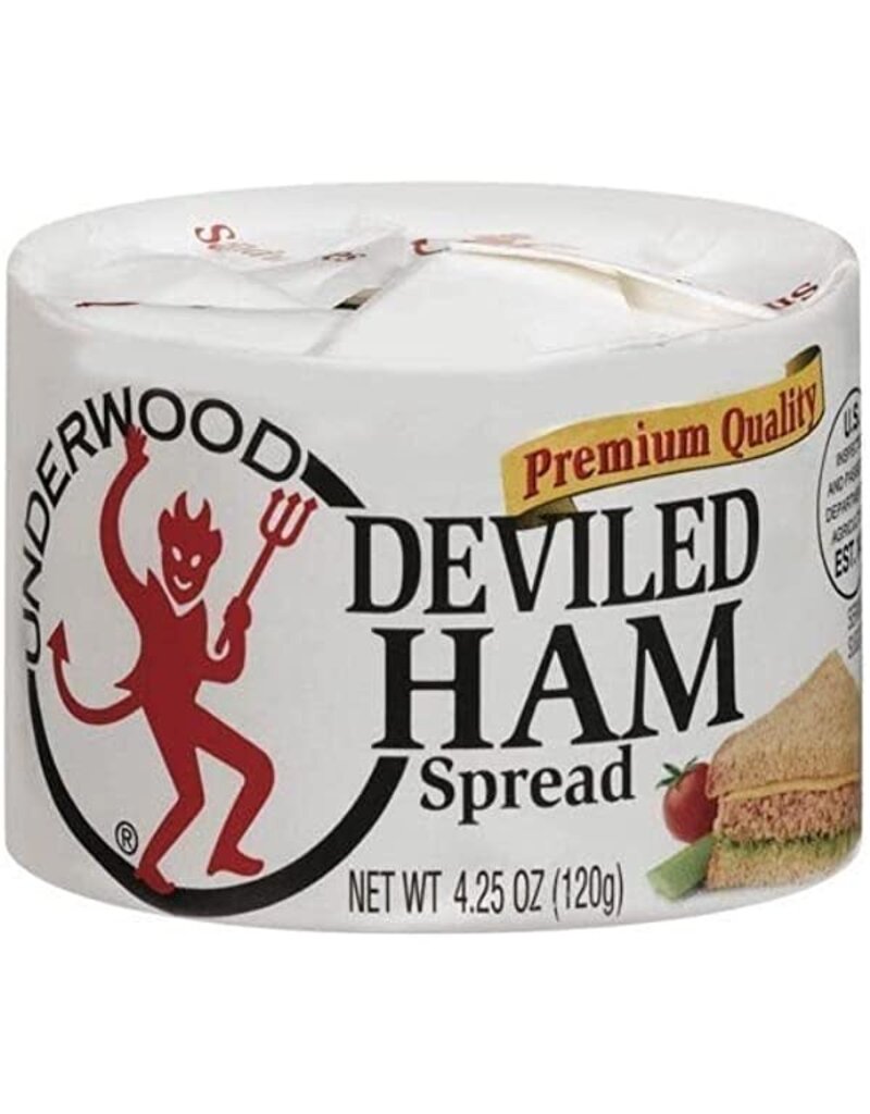 Underwood Underwood Spread Ham Deviled, 4.25 oz, 24 ct