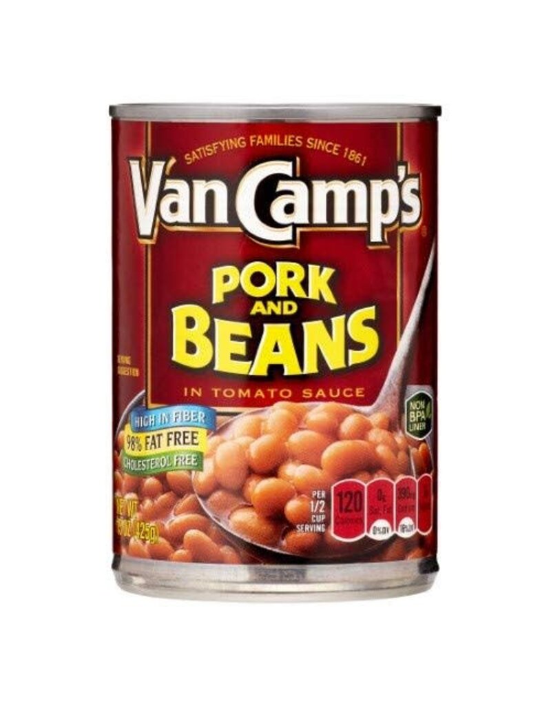 Van Camp's Van Camp's Pork & Beans, 8 oz, 24 ct