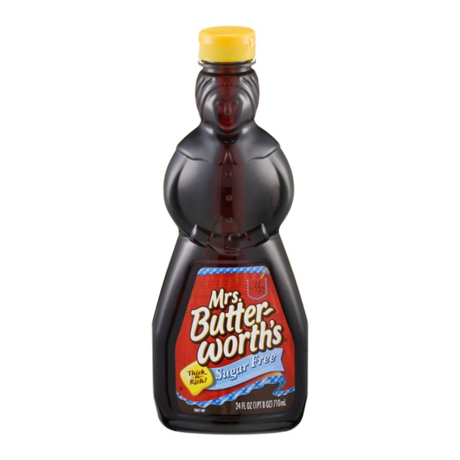 Mrs Butterworth Syrup Sugar Free, 24 oz, 12 ct