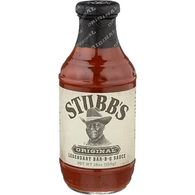 Stubbs BBQ Sauce Original, 18 oz, 6 ct