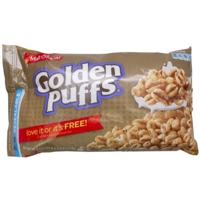 Malt-O-Meal Golden Puffs Cereal, 32 oz, 6 ct