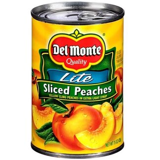 Del Monte Del Monte Peaches Sliced Extra Lite Syrup, 15 oz