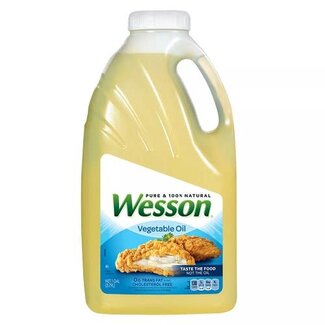 Wesson Wesson Vegetable Oil, 128 oz