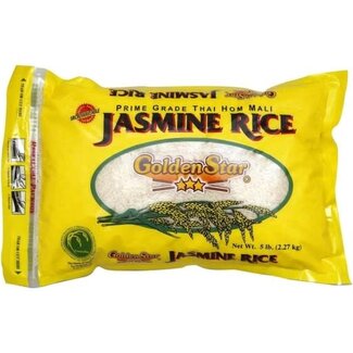 Golden Star Golden Star Rice Jasmine, 5 lb, 6 ct