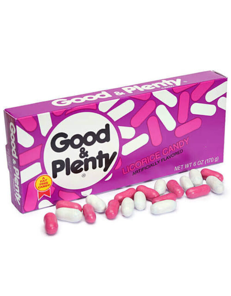 Good & Plenty Good & Plenty Licorice Candy, 6 oz, 12 ct Span Elite