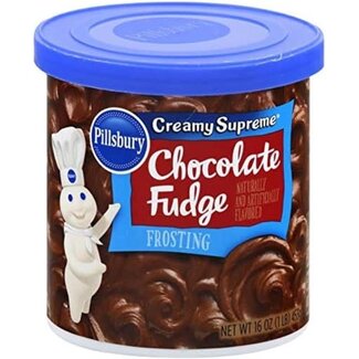 Pillsbury Pillsbury Chocolate Fudge Frosting, 16 oz, 8 ct