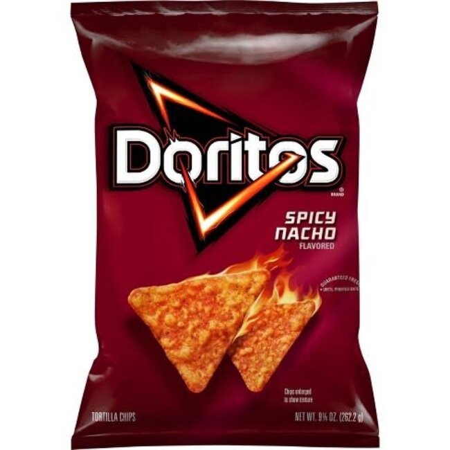 Doritos Spicy Nacho Chips, 9.25 oz, 7 ct