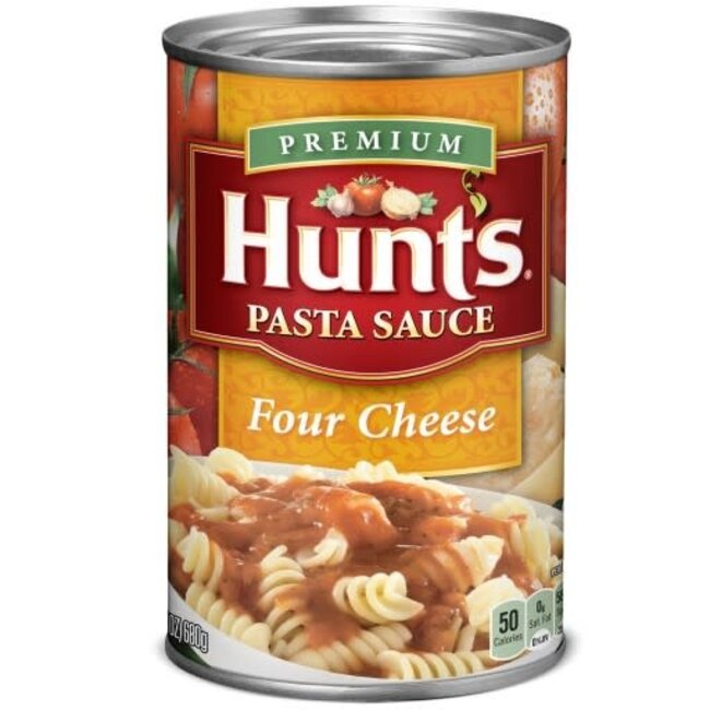 Hunt's Spaghetti Sauce Four Cheese, 24 oz