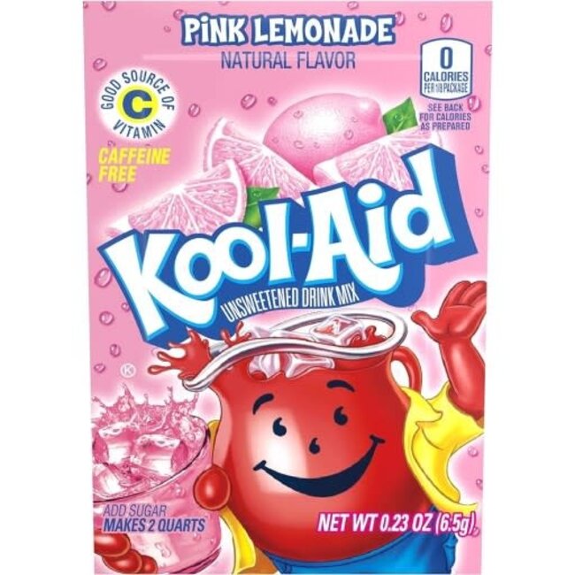 Kool-Aid Pink Lemonade Envelope, .23 oz, 192 ct