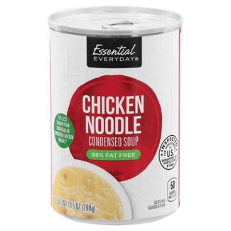 Essential Everyday Essential Everyday Soup Chicken Noodle, 10.5 oz, 24 ct