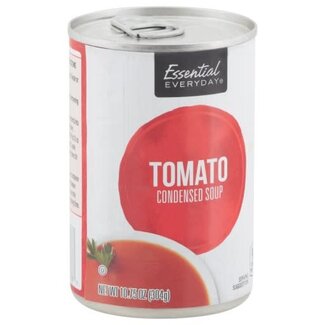 Essential Everyday Essential Everyday Soup Tomato Condensed, 10.75 oz, 24 ct
