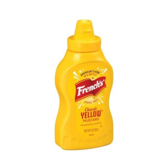 French's Classic Yellow Mustard, 8 oz