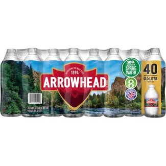 Arrowhead Arrowhead Mountain Spring Water, 16.9 oz, 40 ct