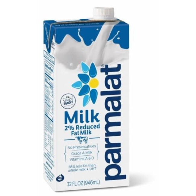 Parmalat Milk 2% Shelf Stable, 32 fz