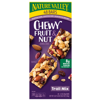 Nature Valley Nature Valley Fruit & Nut Chewy Granola Bar Trail Mix, 1.2 oz, 48 ct