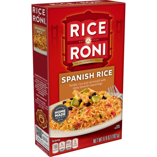 Rice-A-Roni Spanish Rice, 6.8 oz, 12 ct