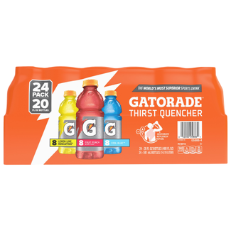 Gatorade Gatorade Thirst Quencher Lemon Lime/Fruit Punch/Cool Blue Variety, 20 oz, 24 ct