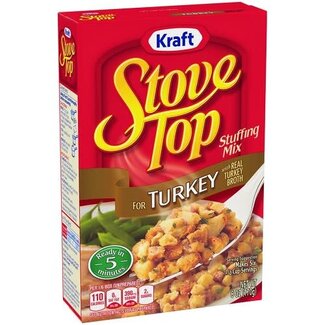 Kraft Stove Top Turkey Stuffing, 6 oz, 6 ct