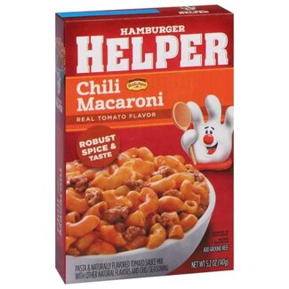 Hamburger Helper Hamburger Helper Pasta & Sauce Mix Chili Macaroni, 5.2 oz